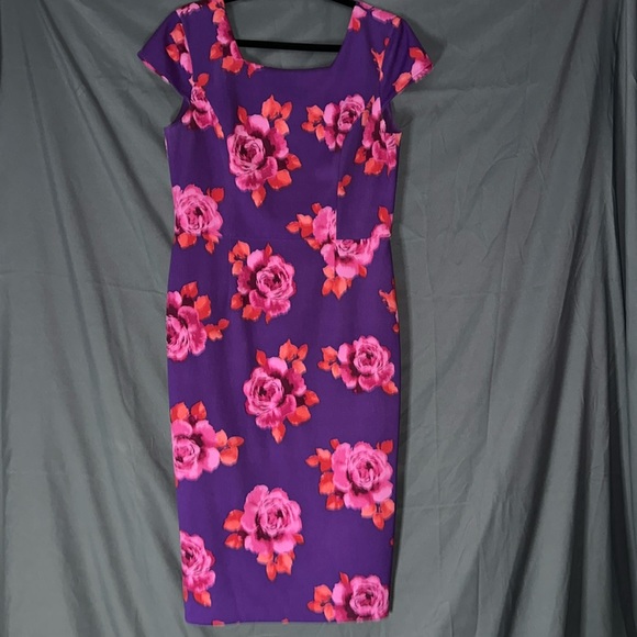 Donna Morgan Dresses & Skirts - Purple floral dress